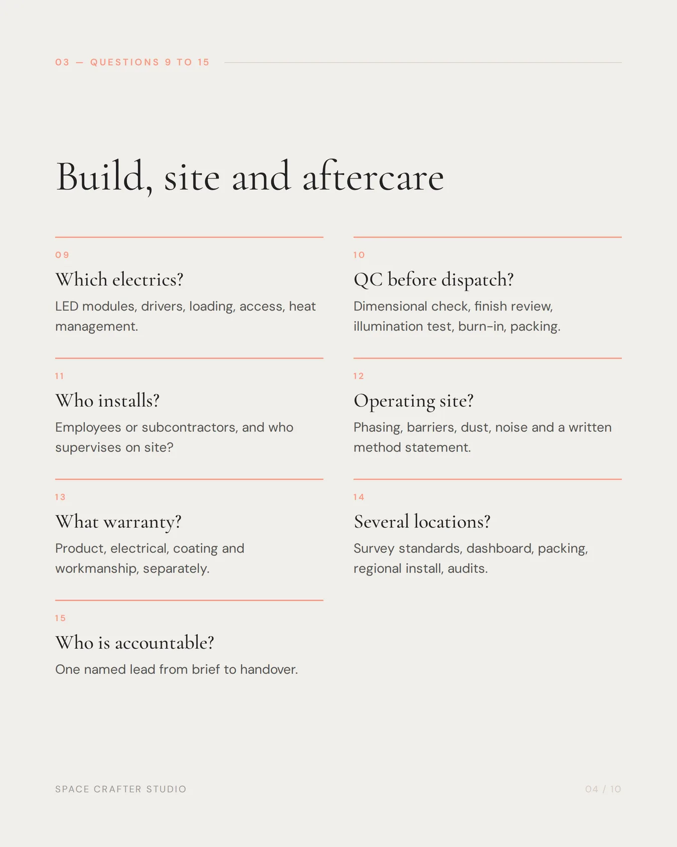 How to choose a signage company, slide 4 of 10, Space Crafter Studio