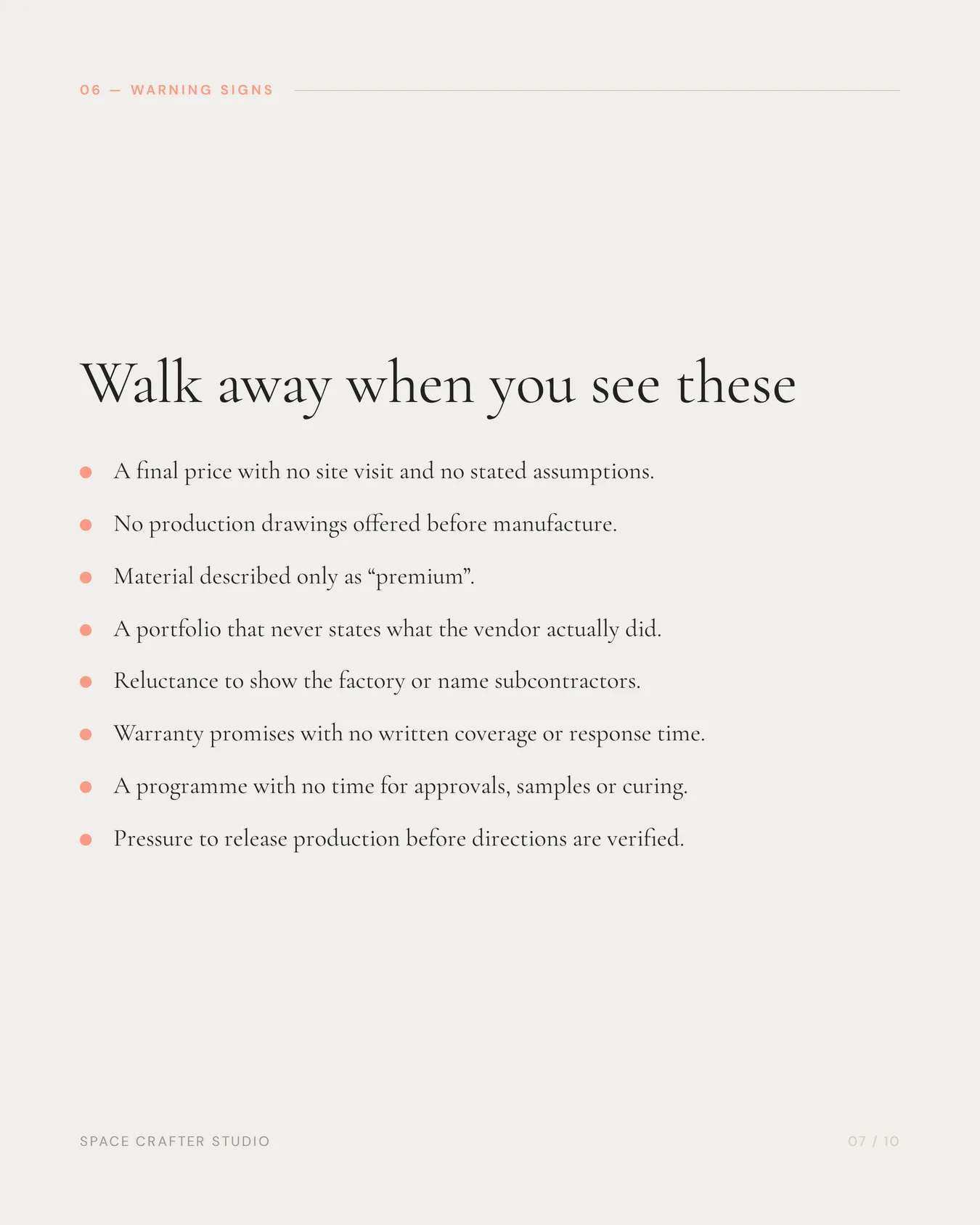 How to choose a signage company, slide 7 of 10, Space Crafter Studio