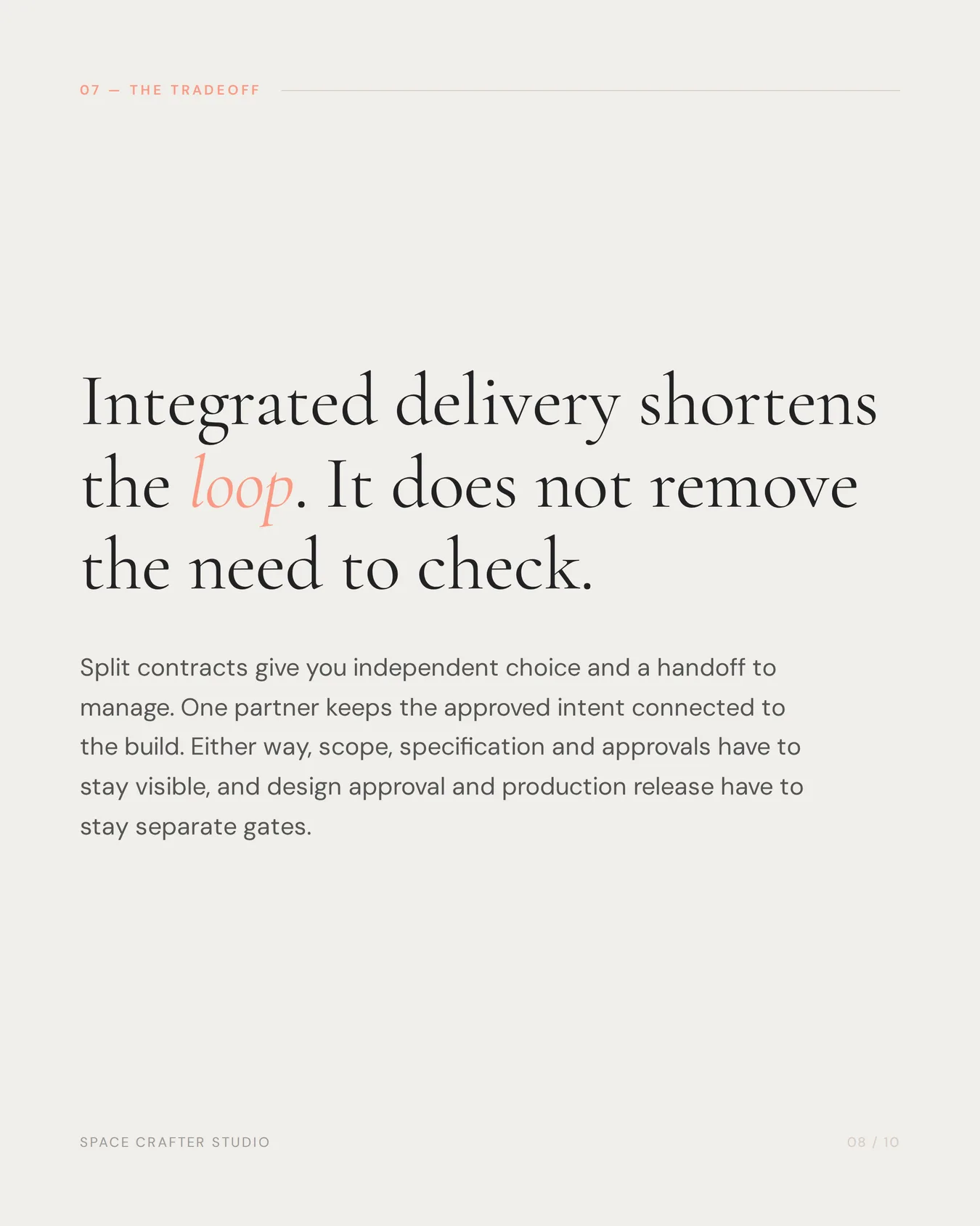 How to choose a signage company, slide 8 of 10, Space Crafter Studio